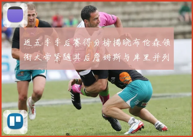 近五季季后赛得分榜揭晓布伦森领衔大帝紧随其后詹姆斯与库里并列第四